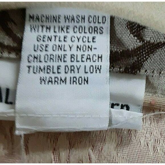 Alfred Dunner Womens Petite 8P Blazer Jacket Brown Rust Cream Fall Floral Stripe - Picture 13 of 15